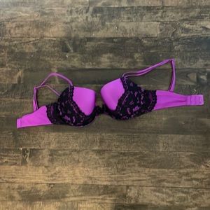 Lined Demi/Demi-bust double Victoria secret bra